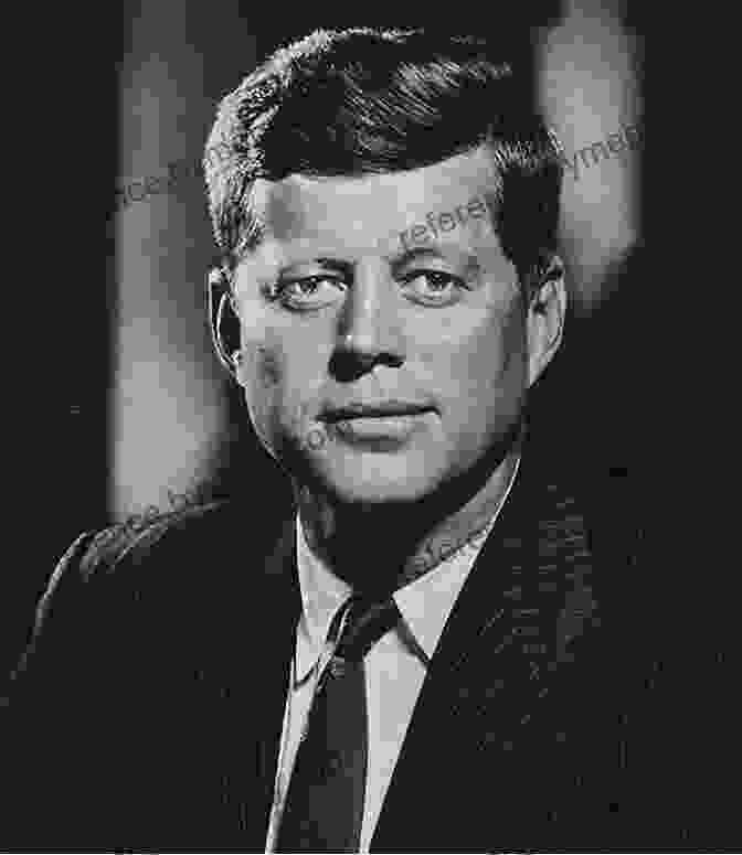 A Black And White Photo Of John F. Kennedy, 35th President Of The United States, Looking Directly At The Camera With A Determined Expression. Pocket Bios: John F Kennedy