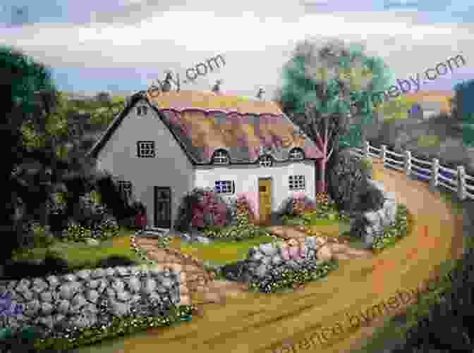 A Breathtaking Drawing Of The Rolling Hills And Quaint Cottages Of The English Countryside How To Draw England Mark Bergin