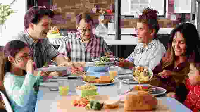 A Family Sits Around The Dinner Table, Laughing And Sharing Stories. Corn Flakes For Dinner: A Heartbreaking Comedy About Family Life