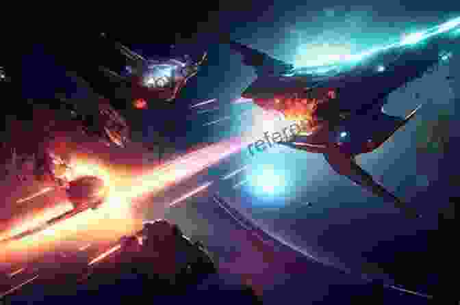 A Fierce Space Battle Between Starships, Lasers Firing And Explosions Illuminating The Darkness Star Force: Deus Ex: An Empire Building Military Space Opera (Star Force Universe 86)