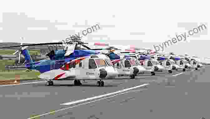 A Fleet Of Bristow Helicopters Alan Bristow Helicopter Pioneer: The Autobiography