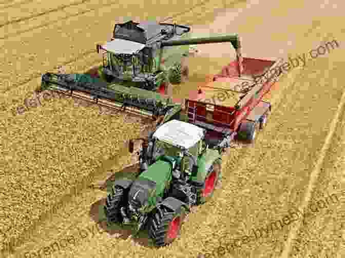 A Modern Tractor Equipped With Advanced Technology Tractors (Big Machines At Work)