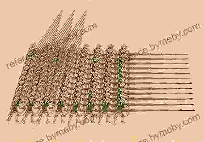 A Phalanx Formation Of Infantrymen, With Their Spears Extended Forward The Assyrian Empire For Kids : The Ancient Kingdom Built By Mighty Warriors With Their Fearsome Armies And Modern Weapons