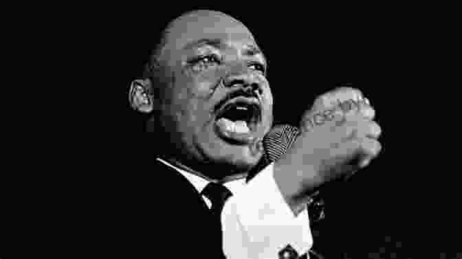 A Portrait Of Martin Luther King Jr. With A Microphone In His Hand, Addressing A Crowd. The Preacher King: Martin Luther King Jr And The Word That Moved America