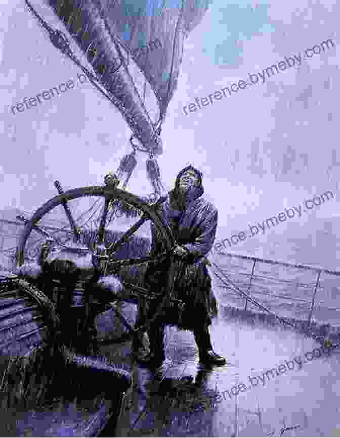 A Sailor Standing On The Deck Of A Boat During A Storm, Symbolizing The Challenges And Triumphs Of The Journey. Imperfect Passage: A Sailing Story Of Vision Terror And Redemption