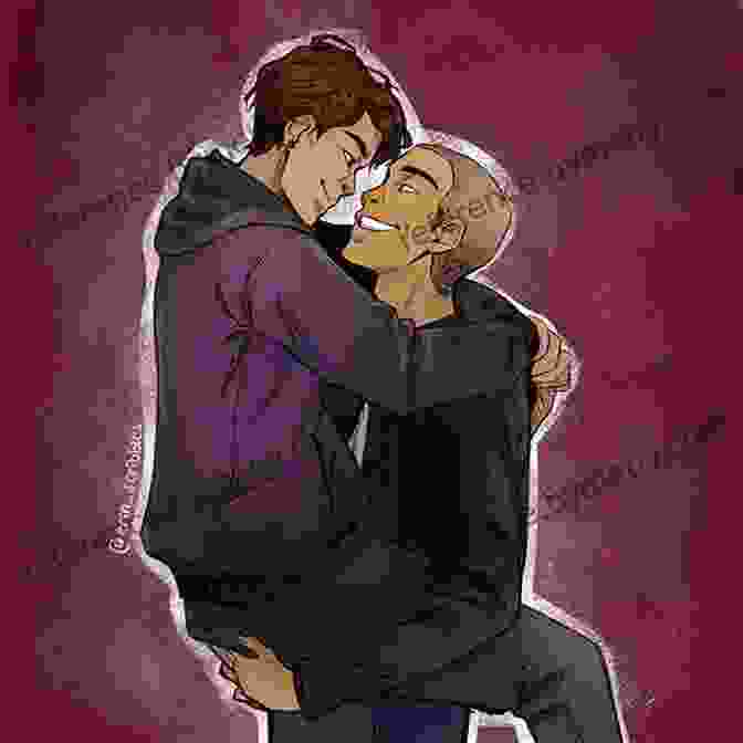 A Tender Moment Between Yadriel And Julian, Highlighting The Novel's Exploration Of Queer Love And Acceptance Cemetery Boys Aiden Thomas