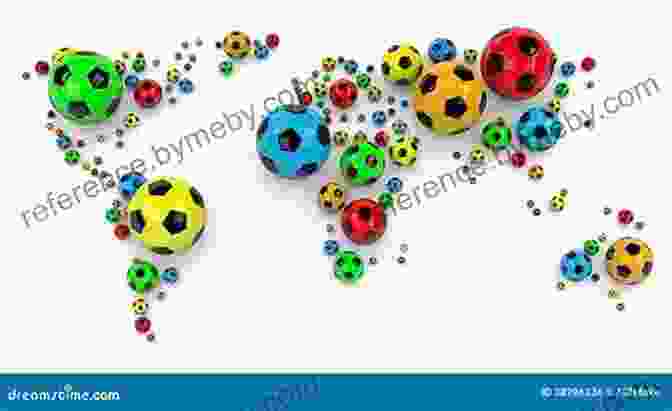 A World Map With A Soccer Ball Placed On Top Of It, Symbolizing The Book's Global Perspective. Soccer School Season 3: Where Soccer Explains (Tackles) The World