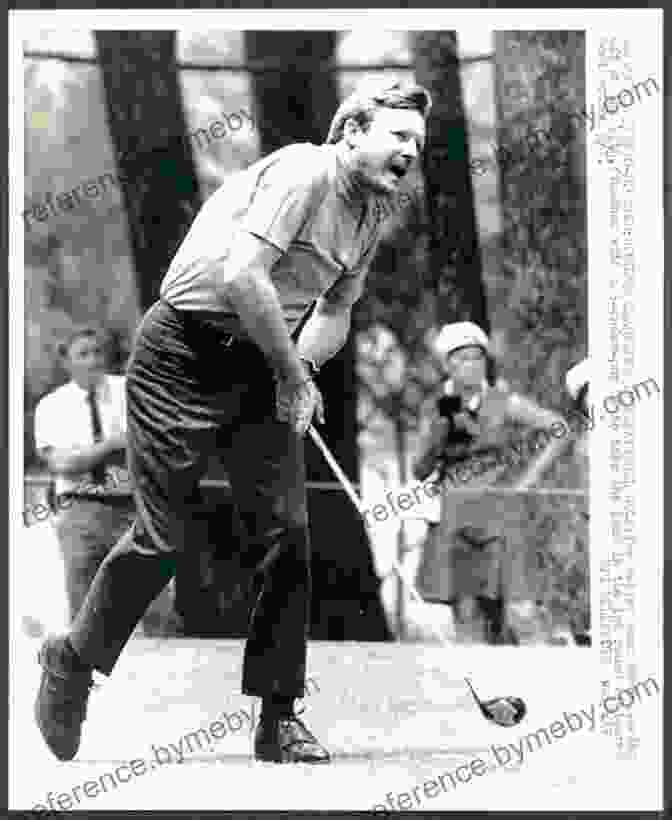 A Young Deane Beman With A Golf Club, Looking Determined DEANE BEMAN GOLF S DRIVING FORCE