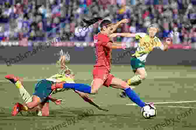 Alex Morgan In Action On The Soccer Field Breakaway: Beyond The Goal Alex Morgan