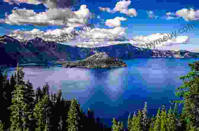 An Ethereal View Of Crater Lake, Oregon's Deepest Lake, Renowned For Its Vibrant Blue Waters And Stunning Caldera Rim. 100 Hikes: Northwest Oregon (Oregon Guidebooks)