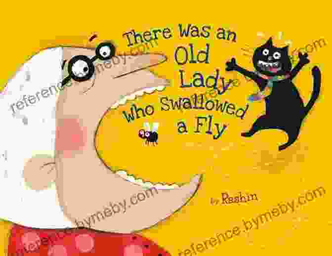 An Illustration Of An Old Lady Swallowing A Fly I Know An Old Lady Who Swallowed A Fly