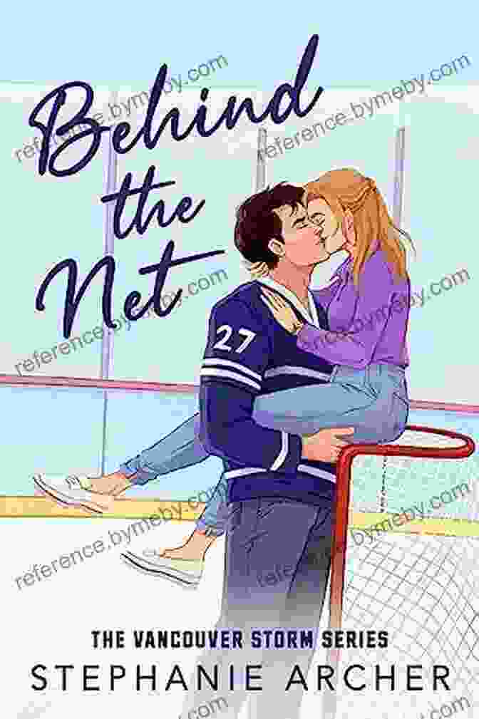 Behind The Net Book Cover Featuring A Hockey Player In Action Behind The Net: 101 Incredible Hockey Stories