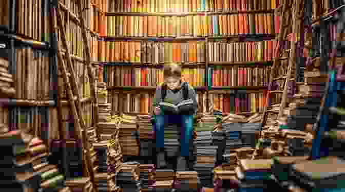 Brandon Harris Engrossed In A Book, Surrounded By Shelves Filled With Literature Ground Zero Alan Gratz