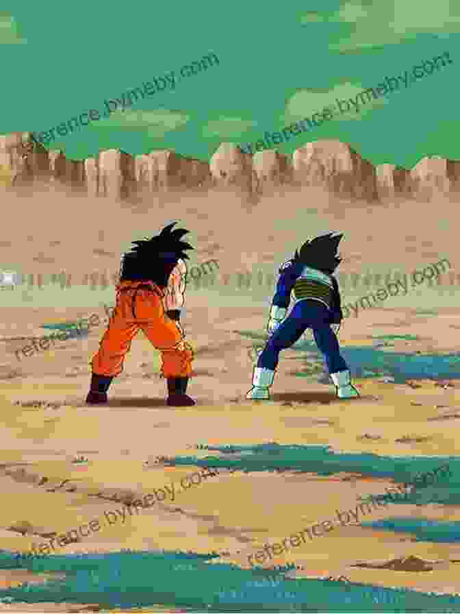 Dragon Ball Vol 22: Mark Of The Warlock Cover Art Featuring Goku And Vegeta Facing Off Against The Namekian Sorcerer, Slug Dragon Ball Z Vol 22: Mark Of The Warlock