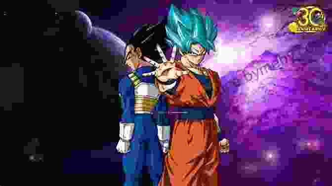 Goku And Vegeta Standing Back To Back, Ready For Battle In The Tournament Of The Heavens Dragon Ball Z Vol 21: Tournament Of The Heavens