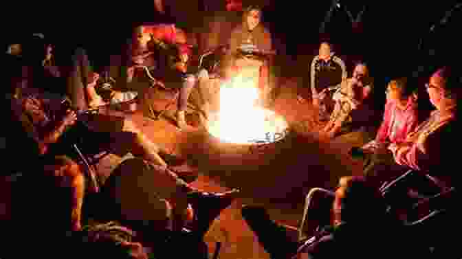 Group Of Women Gathered Around A Campfire, Casting Shadows Witch Wars: Witches Of Orkney 3