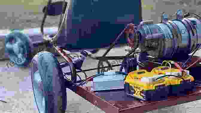 Image Of Connecting The Electric Motor And Battery To The Go Kart Do It Yourself Solar Powered Go Kart: Simple DIY Solar Powered Go Kart Picture Guide For A Fun Weekend Project Or Science Fair Project