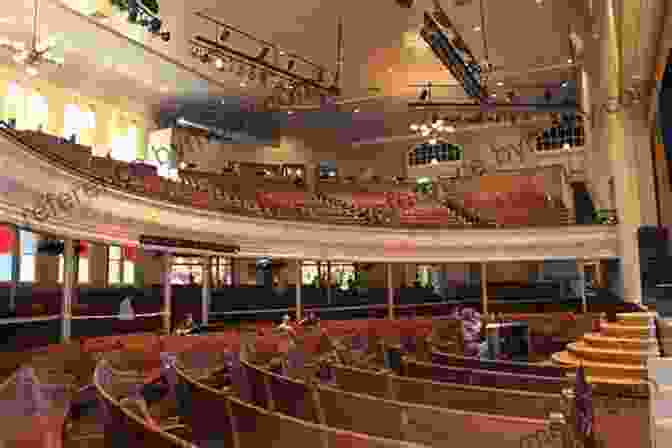 Interior View Of The Ryman Auditorium, Showcasing Its Historic Balcony Seating And Stage. Fodor S Inside Nashville (Full Color Travel Guide)