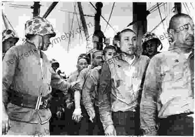 Japanese Troops Supervising The Loading Of Prisoners Onto A Hellship No Mercy From The Japanese: A Survivors Account Of The Burma Railway And The Hellships 1942 1945