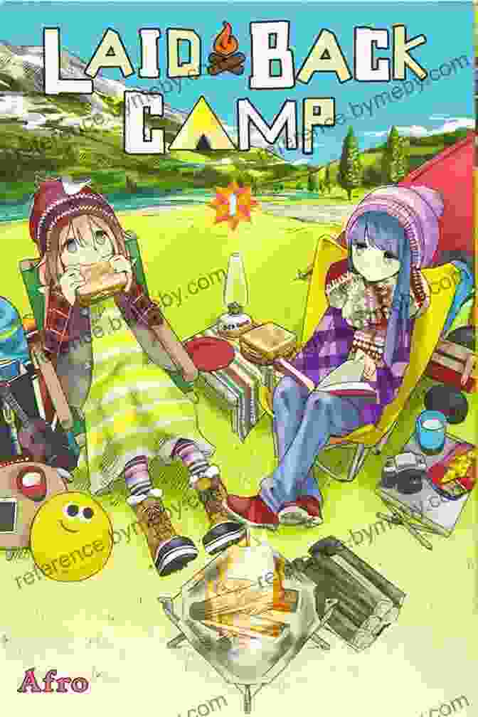 Laid Back Camp Vol. Afro Cover Featuring Rin And Nadeshiko Camping Under The Stars Laid Back Camp Vol 2 Afro