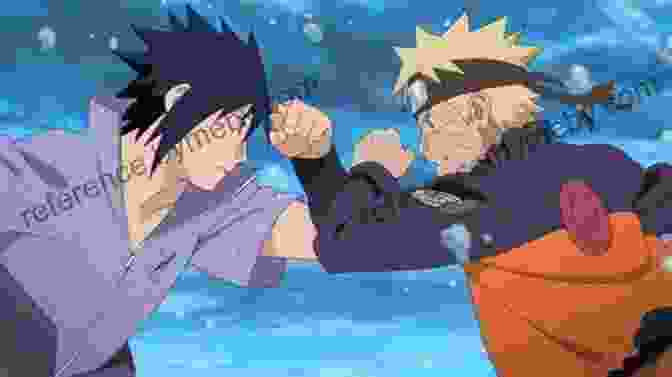 Naruto And Sasuke Battle Scene Dragon Ball Vol 3: The Training Of Kame Sen Nin (Dragon Ball: Shonen Jump Graphic Novel)