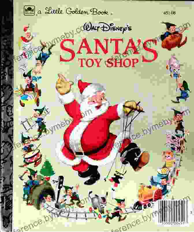 Santa Toy Shop Little Golden Book Santa S Toy Shop (Disney) (Little Golden Book)