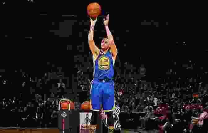 Stephen Curry Shooting A Three Pointer With A Quote, 'You Have To Dream As Big As Possible.' 23 Basketball Quotes To Make You The G O A T (Illustrated): Motivational Quotes From Michael Jordan Stephen Curry Breanna Stewart And Many More (Books About Basketball)