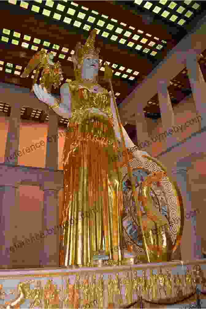 The Colossal Statue Of Athena, Goddess Of Wisdom And War, In The Parthenon A History Of Ancient Greece For Young And Old