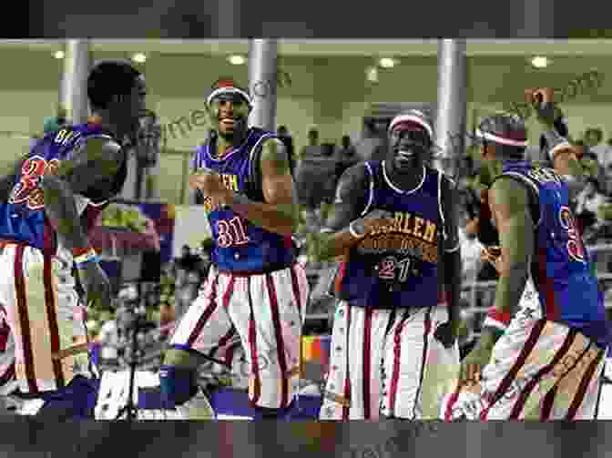 The Harlem Globetrotters Performing A Trick Shot During A Game Dragon Ball Z Vol 1: The World S Greatest Team