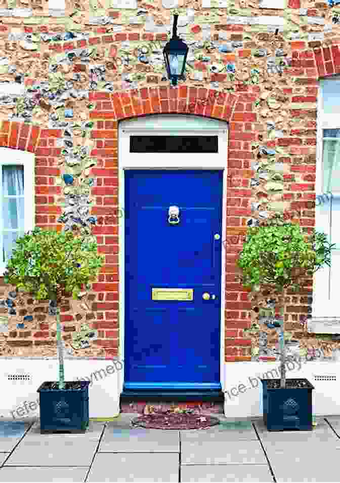 The House Of Love Book Cover, Depicting A Warm, Inviting House With A Bright Blue Door And Colorful Flowers The House Of Love Adriana Trigiani