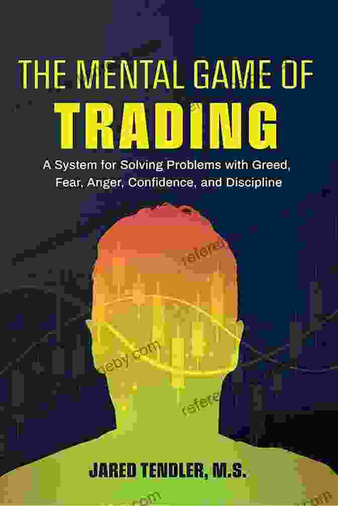 The Mental Game Of Trading Book Cover With A Gears And Trading Charts Background, Representing The Intersection Of Psychology And Trading The Mental Game Of Trading: A System For Solving Problems With Greed Fear Anger Confidence And Discipline