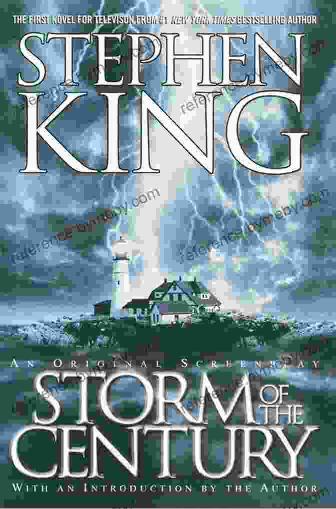 The Storm Of The Century Book Cover Featuring A Stormy Ocean Crashing Against A Lighthouse. The Storm Of The Century: Tragedy Heroism Survival And The Epic True Story Of America S Deadliest Natural Disaster: The Great Gulf Hurricane Of 1900