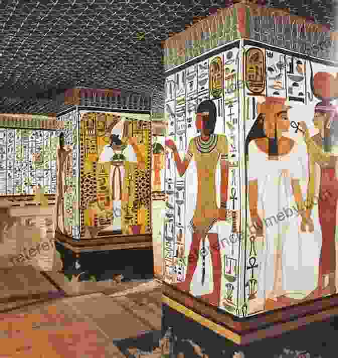 The Stunning Tomb Of Queen Nefertari, Adorned With Vibrant Murals And Intricate Carvings. The Royal Tombs Of Ancient Egypt