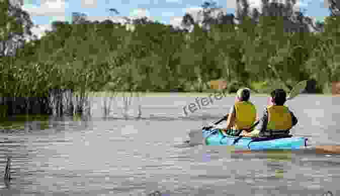 Two Men In A Canoe On The Murray River Up A Creek Down Under: Adventures In An Australian Homeland (Travels Down Under 2)