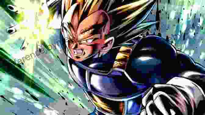 Vegeta Transforming Into A Super Saiyan, His Aura Blazing With Intense Energy Dragon Ball Z Vol 12: Enter Trunks