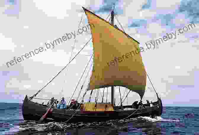 Viking Longships Sailing The Open Sea Vikings (Legendary Warriors) Adrienne Lee