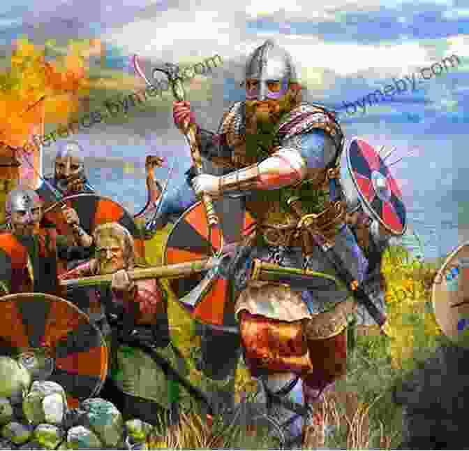 Viking Warriors On A Battlefield Vikings (Legendary Warriors) Adrienne Lee