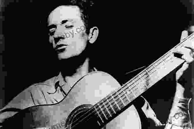 Woody Guthrie Playing Guitar And Singing Bound For Glory (Plume) Woody Guthrie