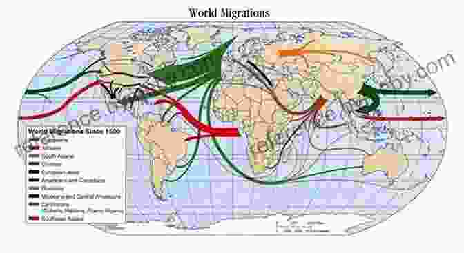 World Map Showcasing The Patterns Of Human Migration Throughout History A Brief History Of Everyone Who Ever Lived: The Human Story Retold Through Our Genes