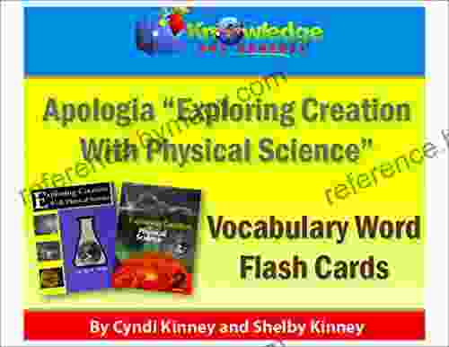 Apologia Vocabulary Words Flash Cards Exploring Creation With Physical Science