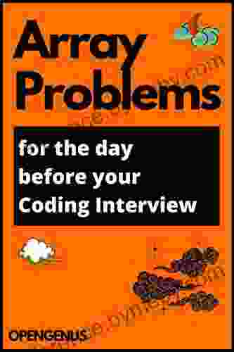 Array Problems for the day before your Coding Interview (Day before Coding Interview 8)