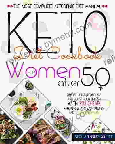 Keto Diet Cookbook For Women After 50: The Most Complete Ketogenic Diet Manual Reboot Your Metabolism And Boost Your Energy With 200 Affordable And Easy Recipes And A 21 Day Meal Plan