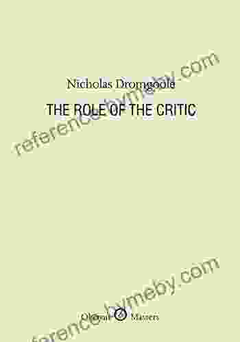 The Role Of The Critic (Oberon Masters Series)